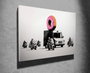 Wallity Lienzo Decorativo Banksy WY58 50 x 70 cm